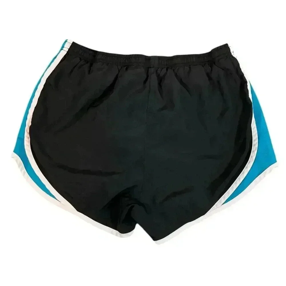 Nike Dri-Fit Running Shorts Women's Size S Built in Undershorts Drawstring Black
